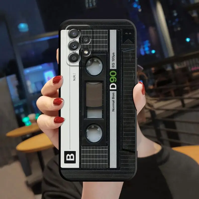 Vintage Magnetic Radio Tape Cassette Soft Phone Case