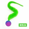 Cat Interactive Toy Tickle Cat Colorful Bouncing Ball Pet Supplies Puzzle Teasing Indoor Cat WormCaterpillar Elastic Toy Игрушка 3