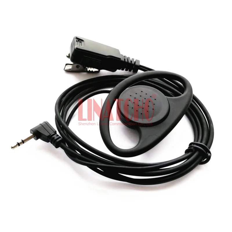 Big PTT Earphone for T5428 T5628 T5728 T5720 T6200C TH-UV3R TH2R etc.Walkie Talkie 2.5MM Pin