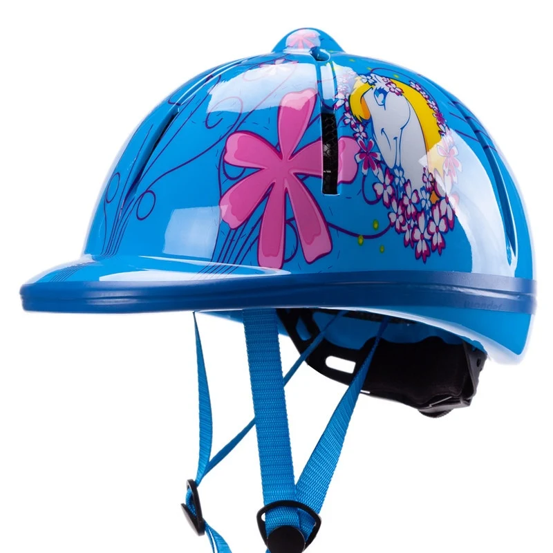 New Kids Horse Riding Safety Helmet Adjustable Equestrian Helmet Head Protective Gear Riders for 3 to 8 Year olds 4