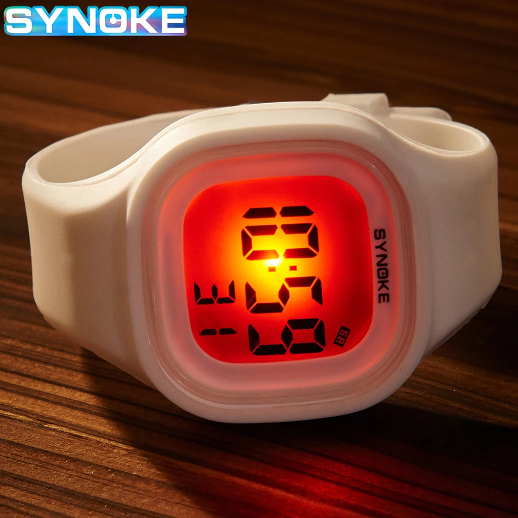 Women Watches Waterproof Sports Watch Couple Square Dial Electronic Clock Mens Digital Watches Boy Girl Gift quartz watch digital watch