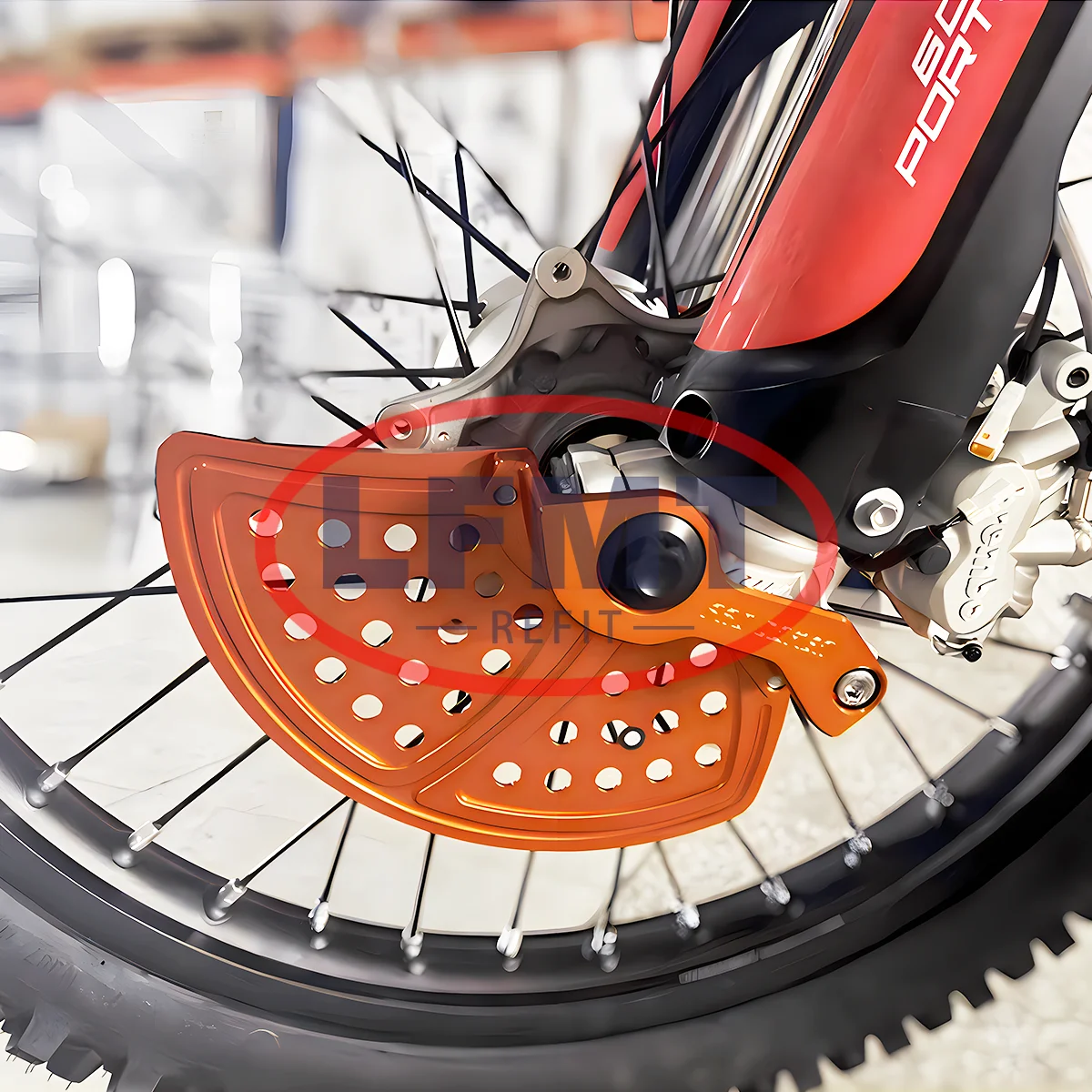 KTM ブレーキディスクガード　美品 リア ブレーキ ディスク ガード KTM ハスクバーナ XCW XCF-W EXC