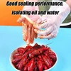 100pcs Disposable Tpe Gloves Transparent Thickened Multifunctional Food Grade Protective Gloves Kitchen Supplies Bathroom Clean 2