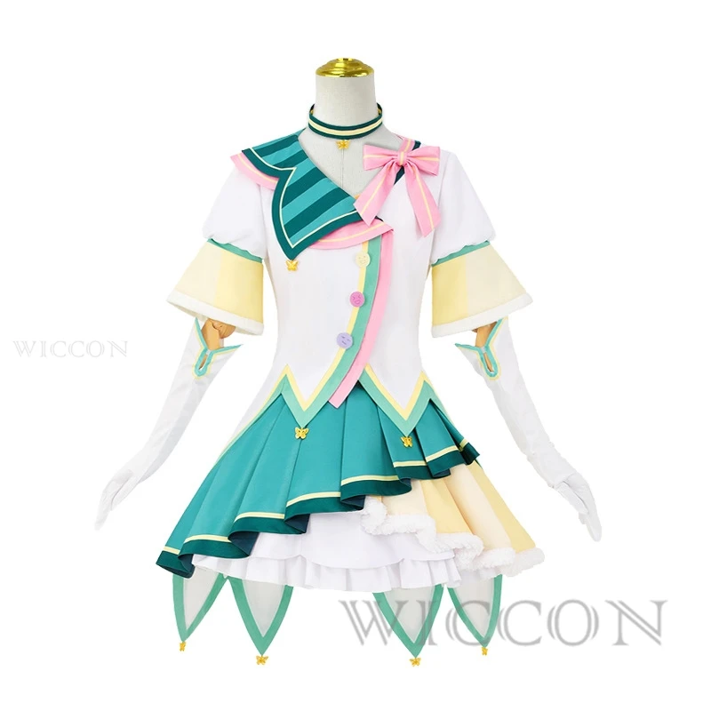 

Kusanagi Nene Game Project Sekai Colorful Stage Cosplay Costume Clothes Wig Uniform Cosplay Stage Costume Performance Dress
