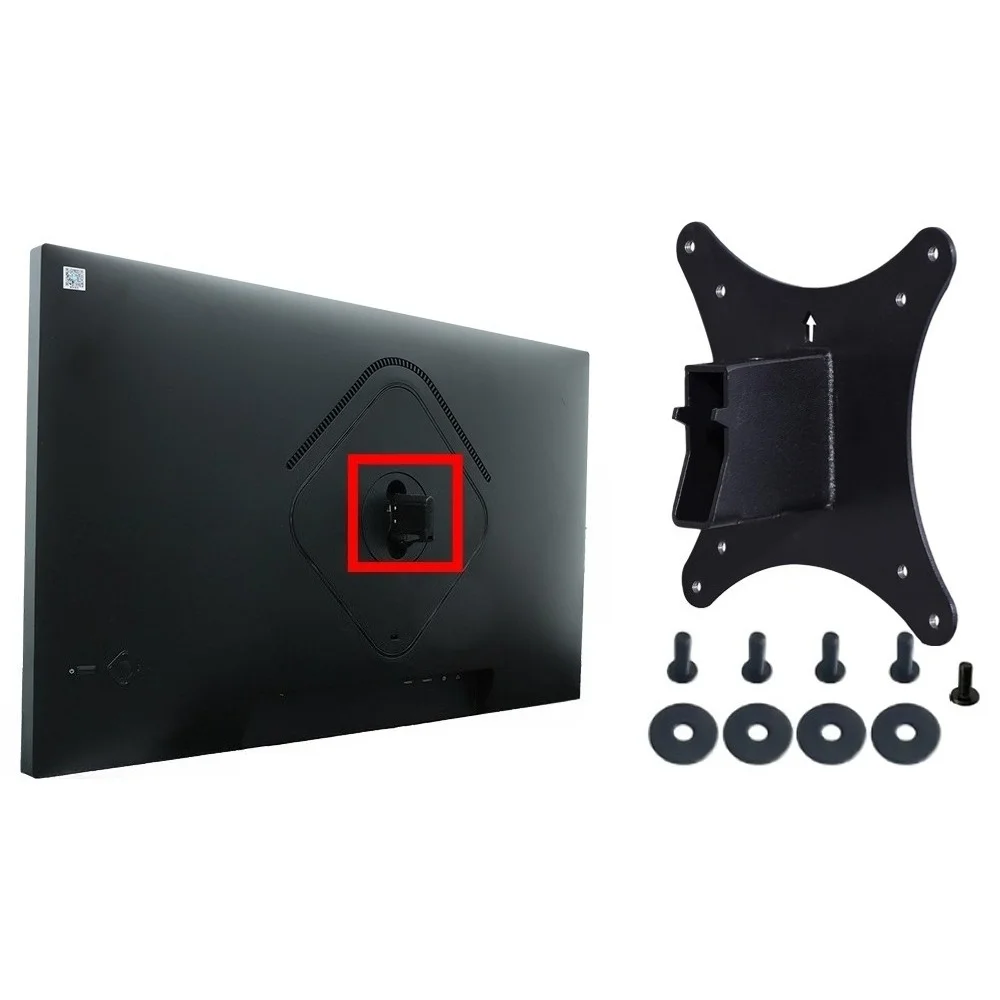 HP OMEN 모니터 OMEN 32c 32x 34c G2 월 마운트 75x75 & 100x100 모니터 VESA 어댑터 (로봇 팔용) 새 상품