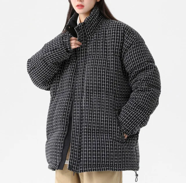 

Short down jacket for men and women, cold-proof and fashionable white duck down warm and fashionable couple jacket