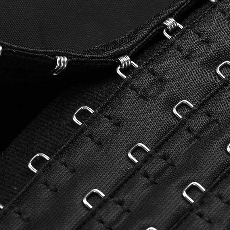 New adjustable hook shaperwear waist trainer women sauna belt weight loss cincher body shaper tummy control strap slimming sweat mesh corset