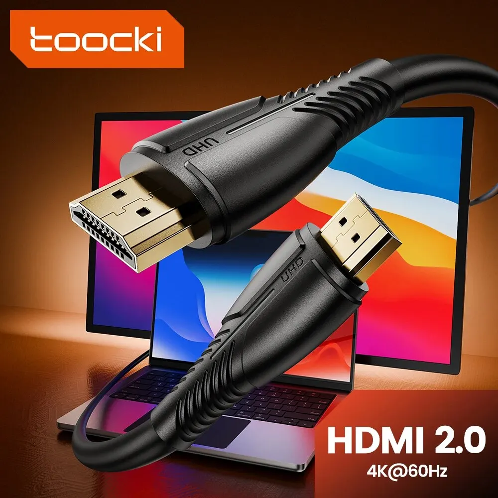 Ultra HD High-Speed HDMI Cable with Ethernet - 4K HDR Support, 60Hz/30Hz, Male Connector