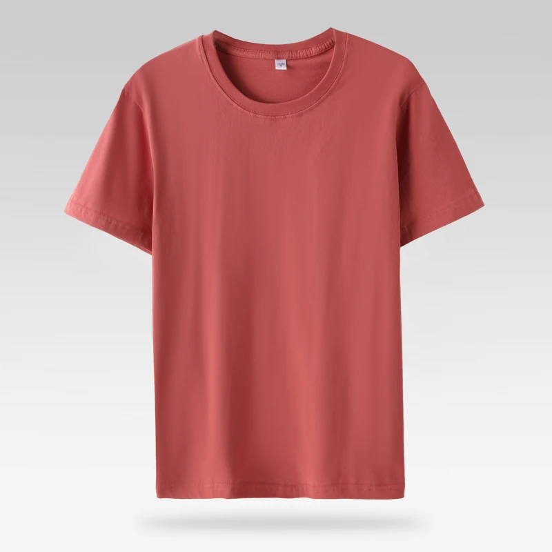 Women 100% Cotton T Shirts.Casual Female Regular Fit Soft Tees Short Sleeve Summer Tops.Yellow Pink Green White 3