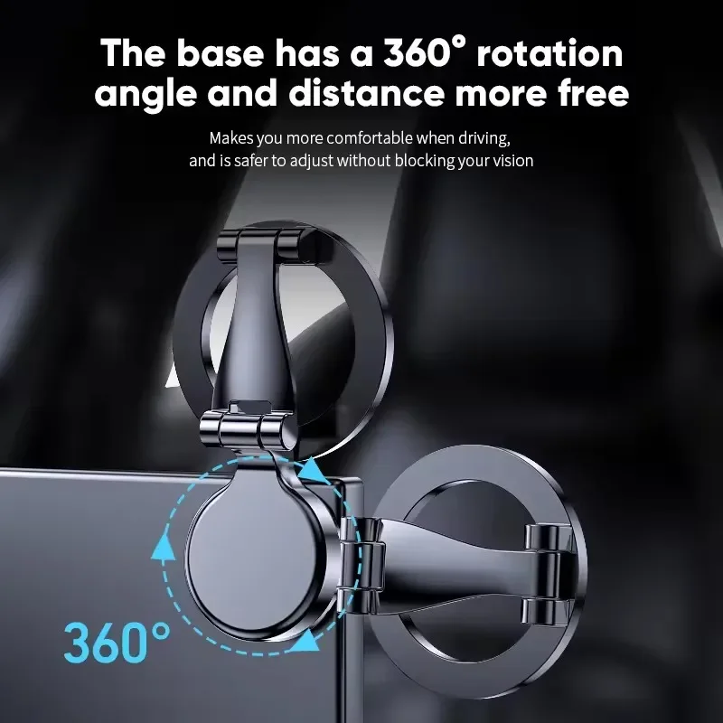 Magnetic Car Phone Holder - Universal Mobile Support