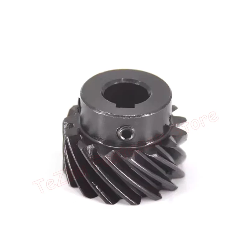 1.5M 45 Degree Helical Gear 12 13 14 15 16 18 19 Teeth 45# Steel Left/Right Spiral Gear 1.5 Module Bore 6/8/10/12/14/15mm 1pcs