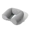 Travel Memory Foam Cylindrical Twist Pillow Can Be Bent At Will Memor Foam Pillow U-Shaped Pillow Portable Neck Support 6