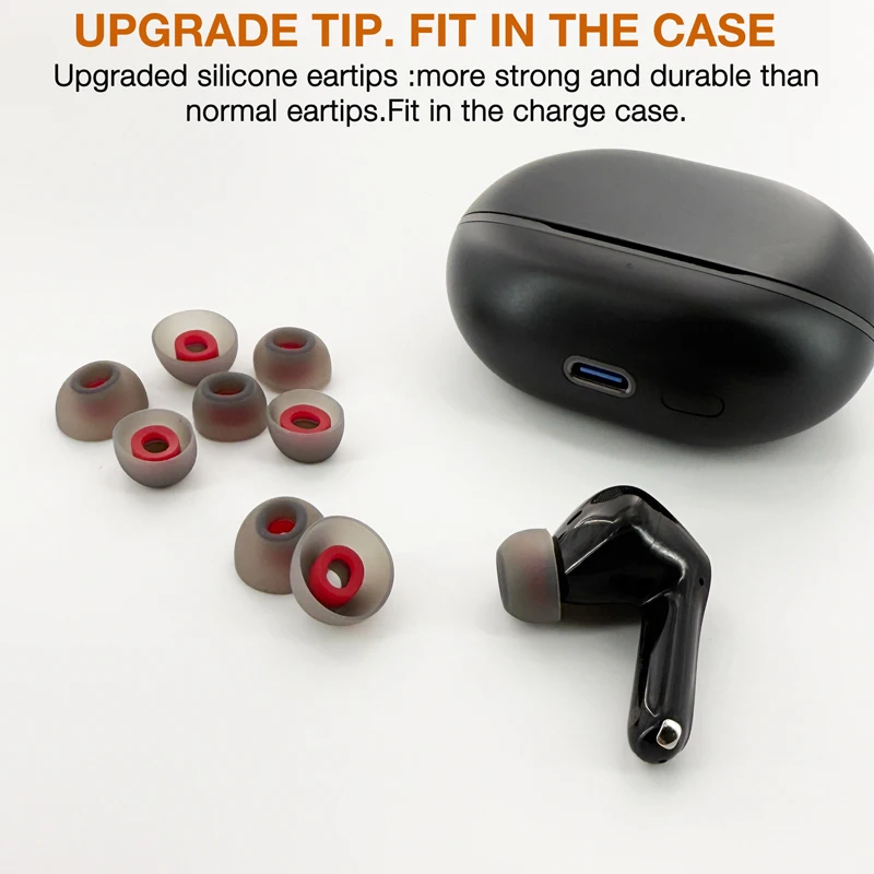 Replacement Earbud Tips for SoundPEATS Air5 Pro / Air5 Pro+ / Air4 Pro / Capsule3 Pro Earbuds Eartips Accessories