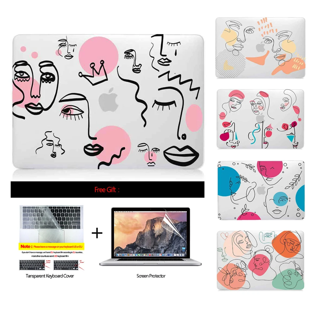 Laptop Case For Macbook Air 13 A2337 A2179 2020 M1 Chip Pro 14 Case For