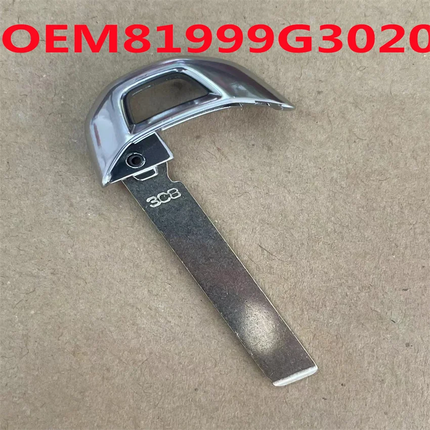 For Hyundai I30(17-18) VELOSTER (17-18) I30 N 18 GENUINE Uncut Key Blank 81999G3020