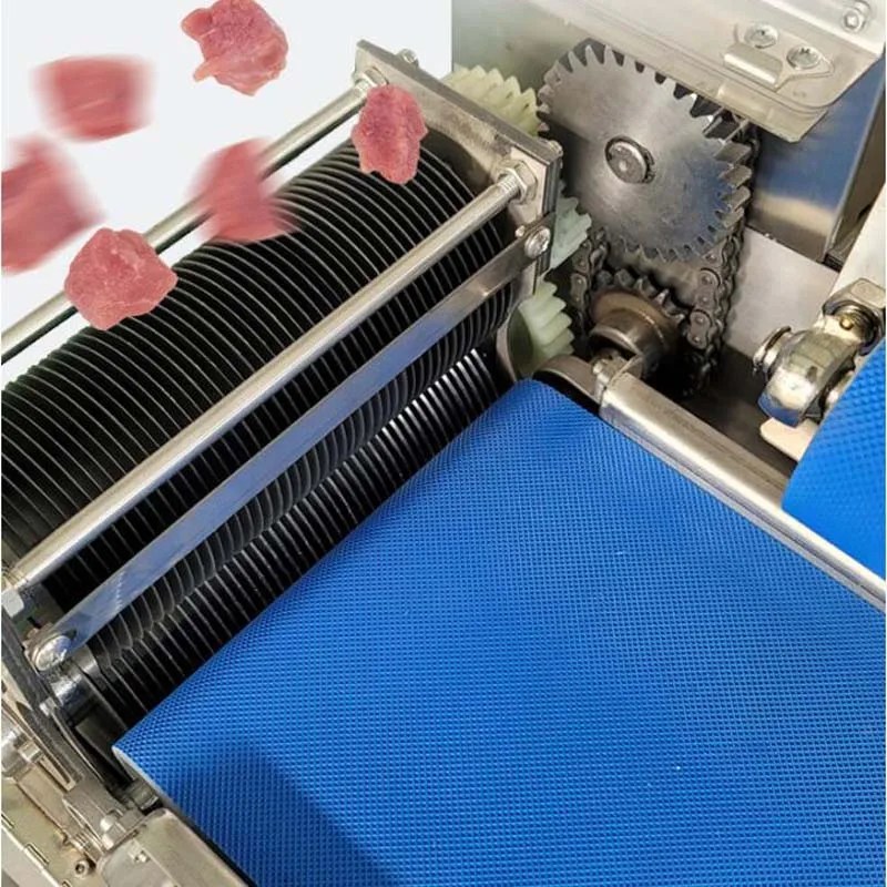 Meat Dicing Machine 3 Sets Of Knives Fresh Meat Dicing Machine Commercial Automatic Meat Cutting Machine 6