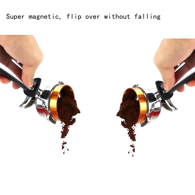 Anello Dosatore Magnetico Per Caffè 53 Mm In Alluminio: Anti-spreco, Preciso E Compatibile Con Portafiltri 51/53/58 Mm