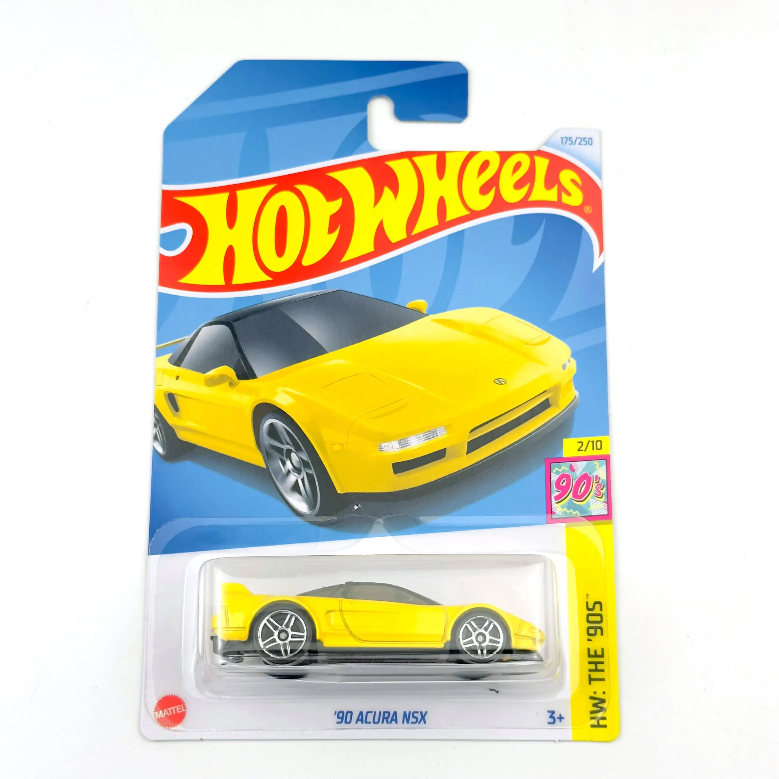 Лидер продаж 2024-175, автомобили 90 ACURA NSX 1/64, металлические Литые модели игрушечных автомобилей