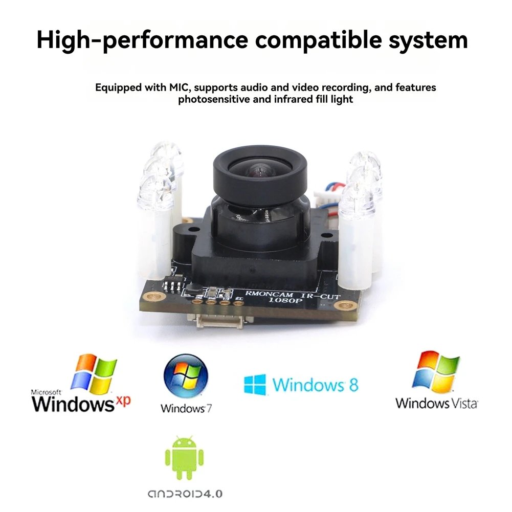 A29F-1080P H.264 OV2735 IRCUT 적외선 야간 시야 고동적 200만 화소 USB 인터페이스 카메라 모듈