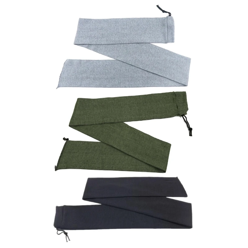 

77HC Knit Hunting Socks Elastic Protections Guns Sleeve Dustproof Cover