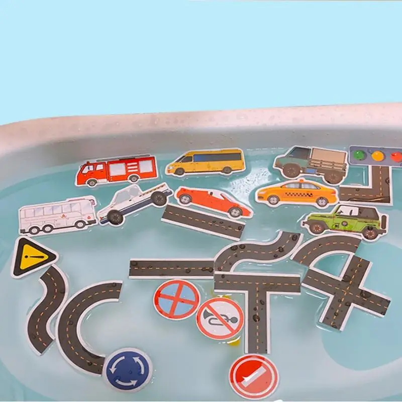 Baby Bath Toys Letter Number Cognitive Floating Toy Foam EVA Puzzle Bathing Toys for Kids Children Bathroom Play Water Game Toys 4