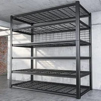 84" H Garage Shelving, 6-Tier Garage Storage Shelves Heavy Duty Shelving Loads 3500LBS, 48" W 1