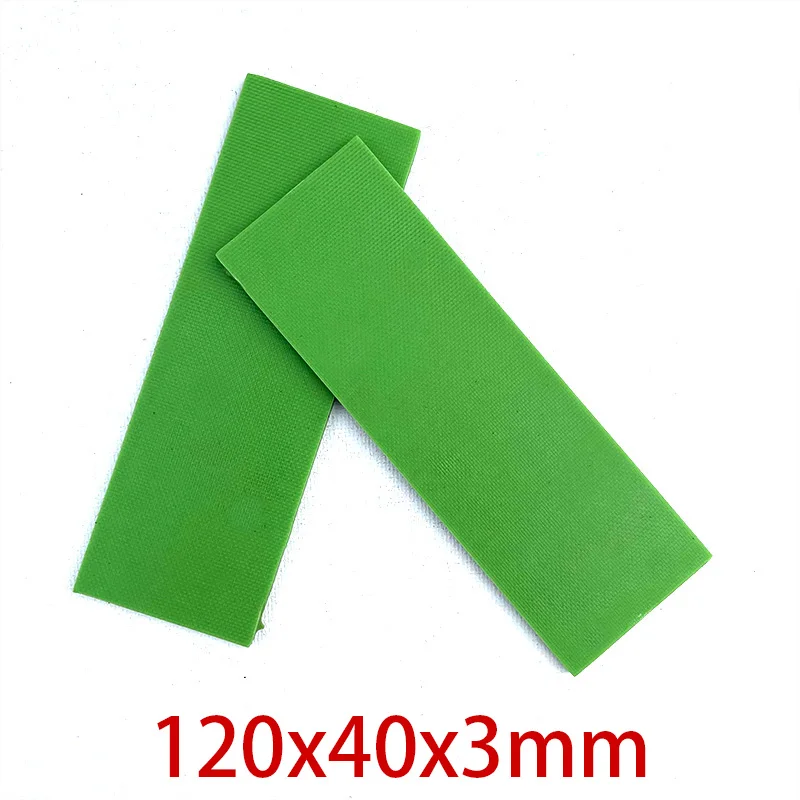 2pieces Composite G10 Knife Handle Material for DIY Handmade Knife Handle Making Material G10 Tool Patch Material 120x40x3mm