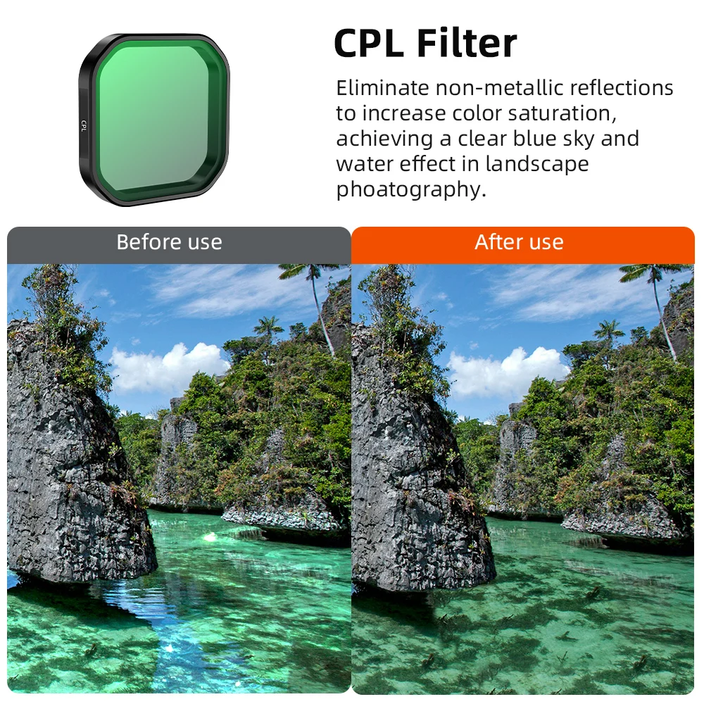Len Filters For Insta360 Ace Pro 2 Camera UV CPL ND8/16/32/64 Neutral Density Quick Release Photography Accessoise camera lens filter,uv filter,photography filter,circular polarizing filter,variable nd filter