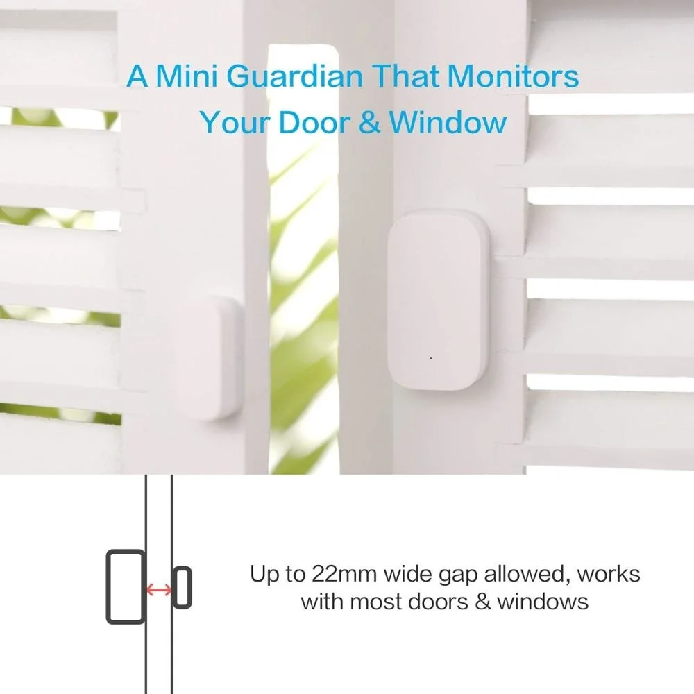 Aqara-mini Sensor de Porta e Janela Inteligente Zigbee Conexão sem Fio Trabalhar com Aplicativo Homekit para Xiaomi Mijia mi Home - Image 4