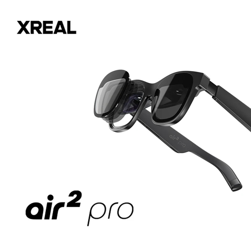 

2023 XREAL Nreal Air 2 Pro Smart AR очки 130 дюймов микро OLED экран Космос гигантский экран частный кинотеатр Портативный 1080p вид