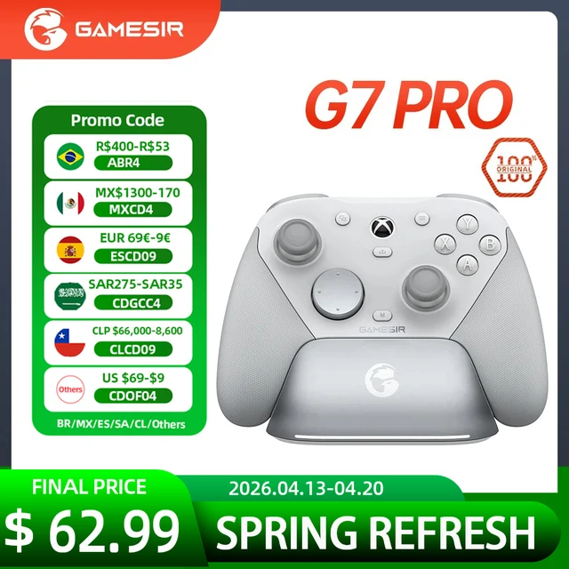 GameSir G7 Pro Xbox Gaming Controller Wired Gamepad for Xbox Series X|S, Xbox One X|S, Steam, PC, Android with Charging Dock 1