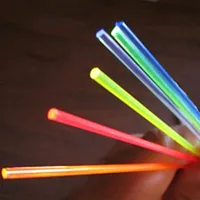 Optic Fiber Red Green Rods 100cm 1mm 1.5mm 2mm for Bow Archery Slingshot Sight Replaceable High Glows Fiber 100CM Length Sizes 2