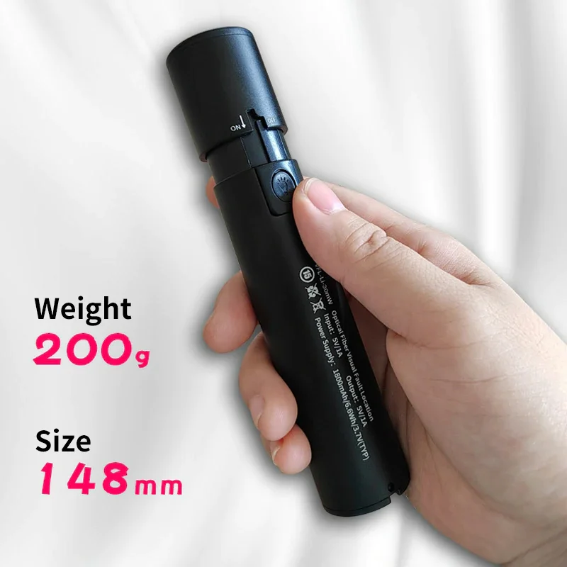 2022 새로운 광섬유 적색광 펜 레이저 테스터 15/20/30/50MW 시각 장애 탐지기, 광섬유 케이블 테스터 VFL