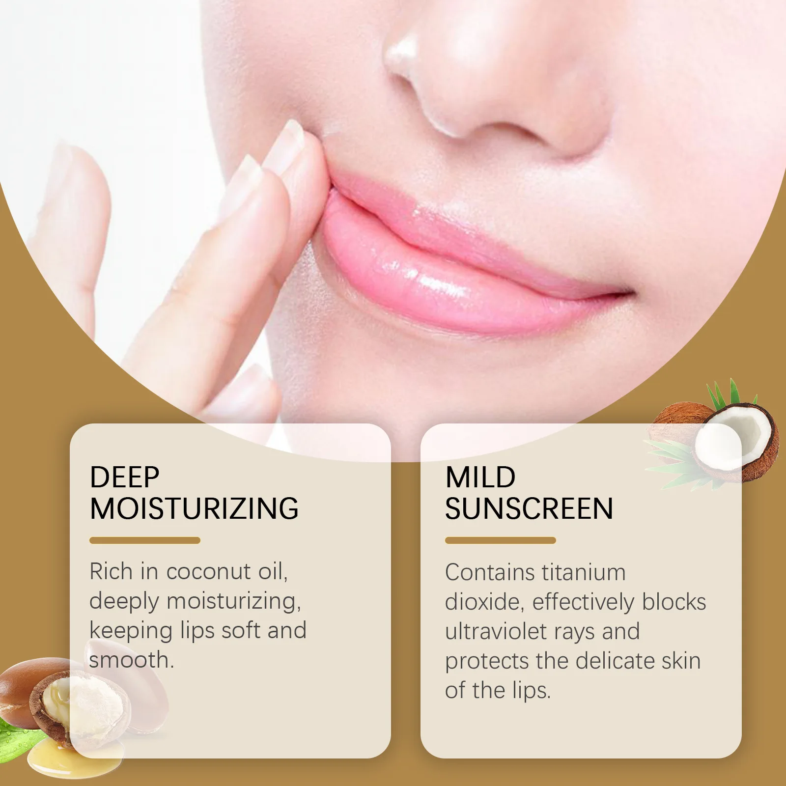 Moisturizing Lip Balm Stick Fade Lip Lines Brighten Exfoliating Dead Skin Repair Anti Drying Chapped Soft Lip Cream Daily Care 4