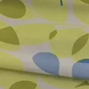 American Mottled Blue Mottled Green Simple Polyester-cotton Print Semi-shading Window Curtains for Living Dining Room Bedroom 2