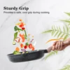 KORDISEN 8/9.5/11 Inch Nonstick Frying Pan Round Induction Cooker Gas Stove Compatible Granite Aluminum Skillet Bakelite Handle 4
