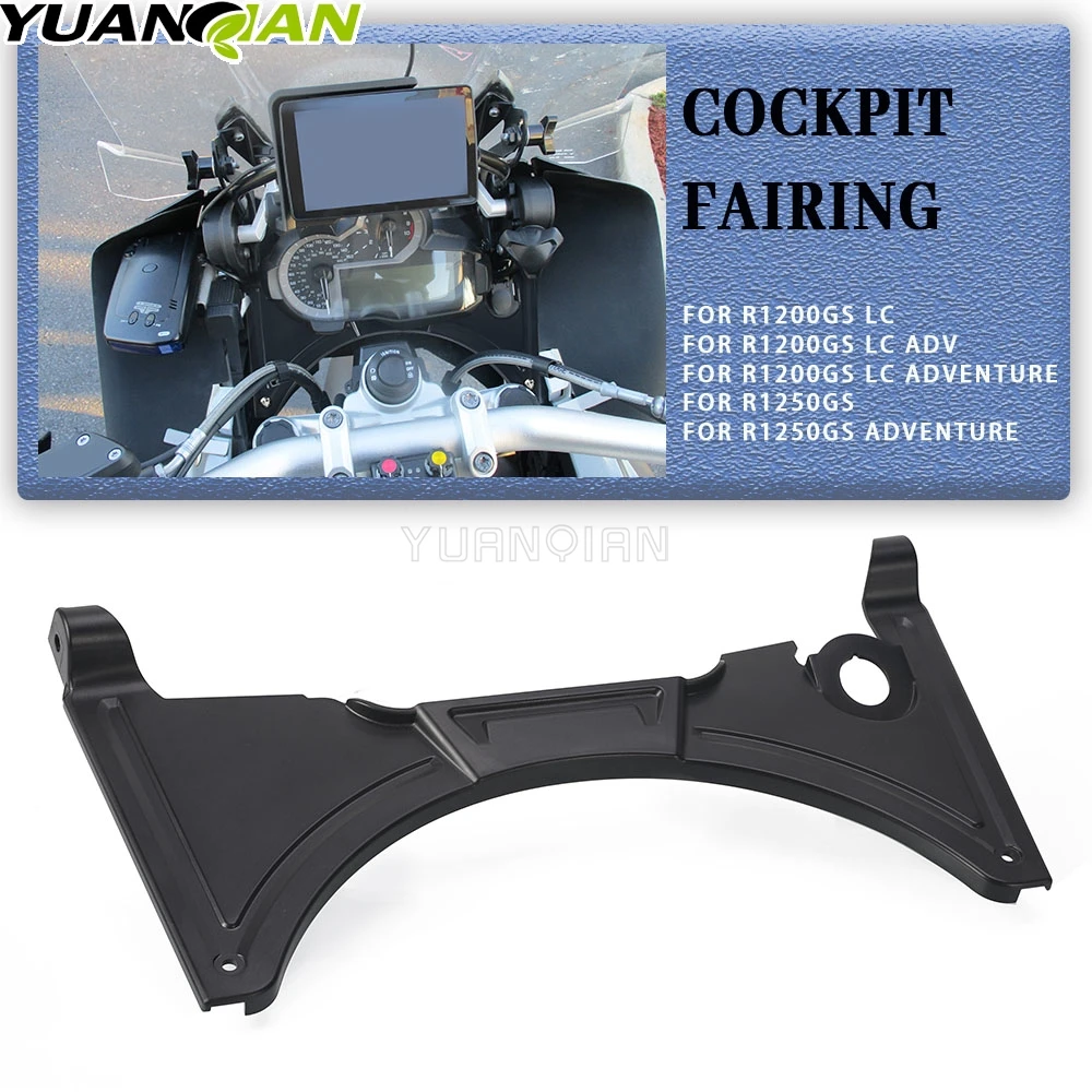 

Motorcycle Cockpit Fairing Fit For BMW R1250GS ADV Adventure R1250 GS 2018-2022 2023 R1200GS LC Forkshield Updraft Deflector