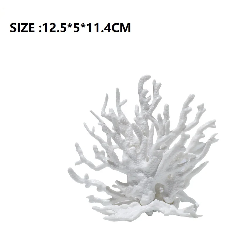 Vibrant Resin Coral Aquarium Decoration