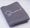 Personalized Custom Name Baby Blanket for Newborn Soft Knit Nursery Blanket Unique Gift for Baby Showers Christening Birthdays 6