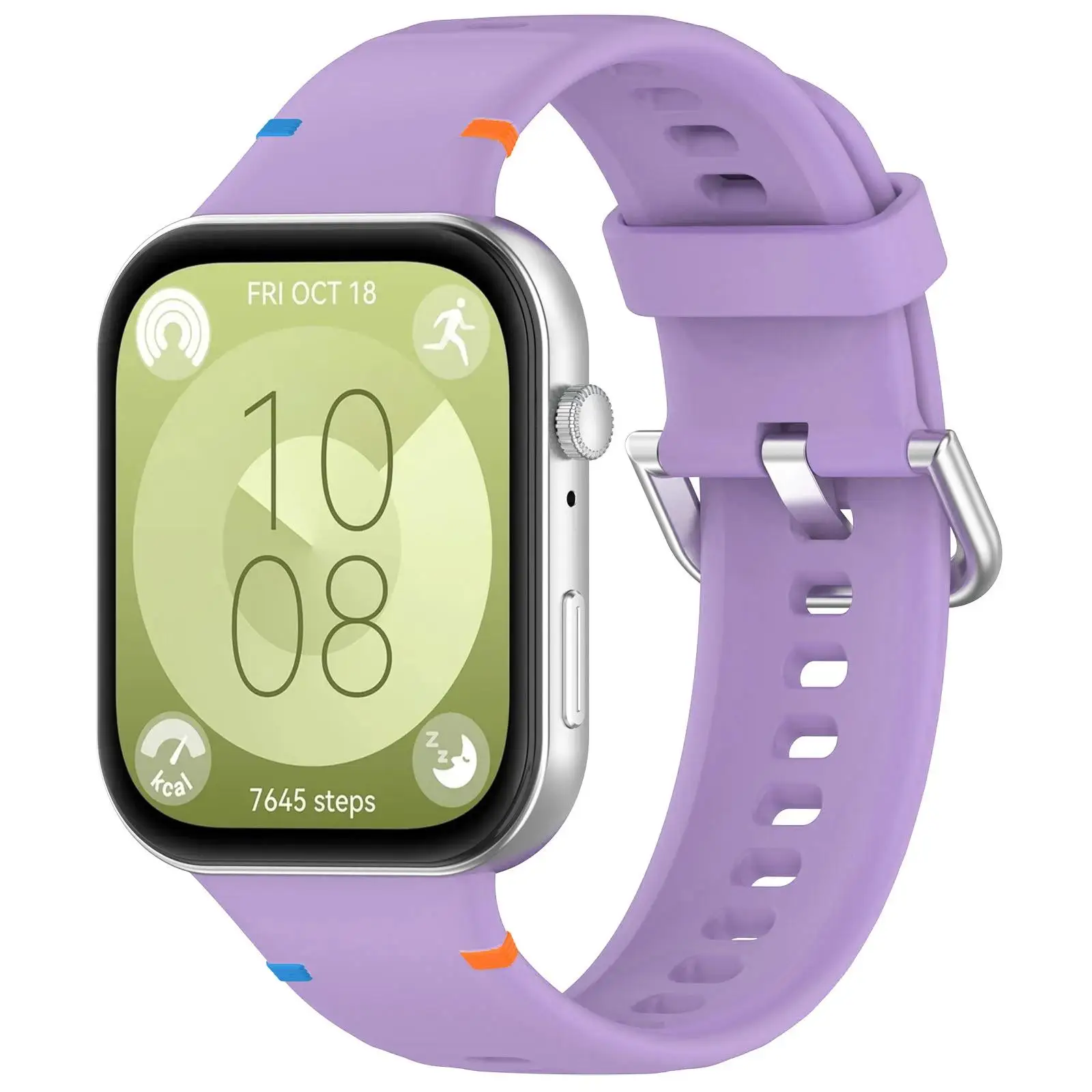 Enhanced Silicone Sport Strap for Smartwatches - Durable Replacement Wristband
