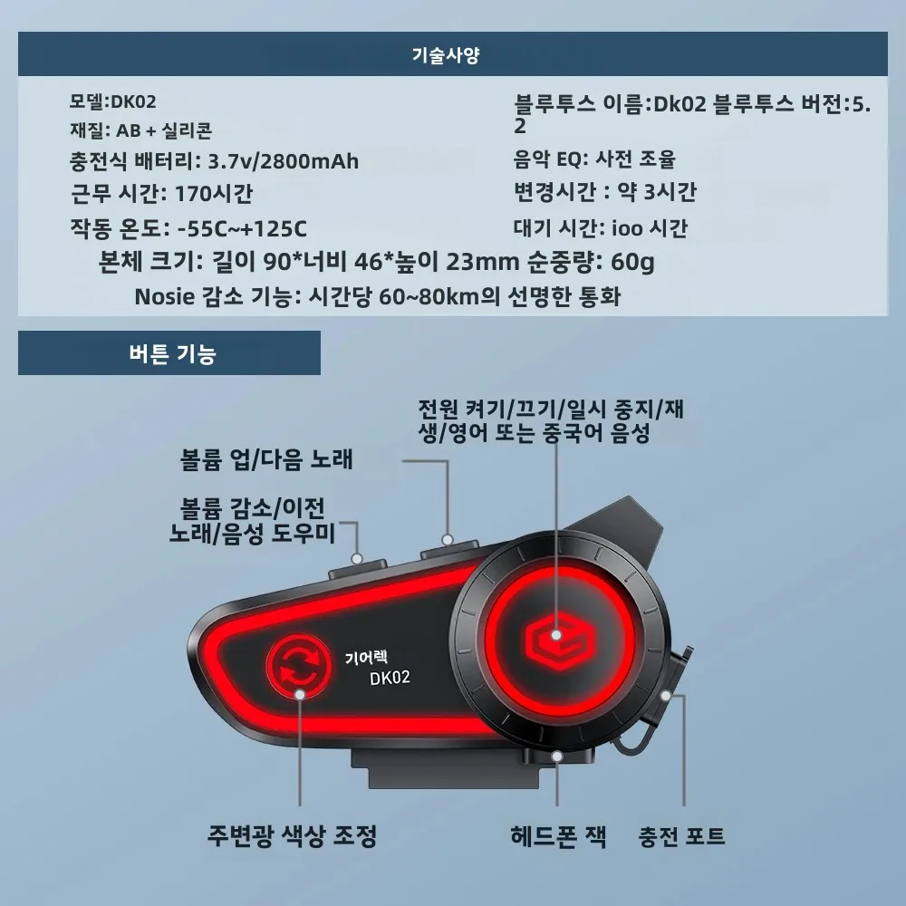 GEARELEC DK02    ׷  ̾ ڵ IPX7  2800mAh  ֺ 