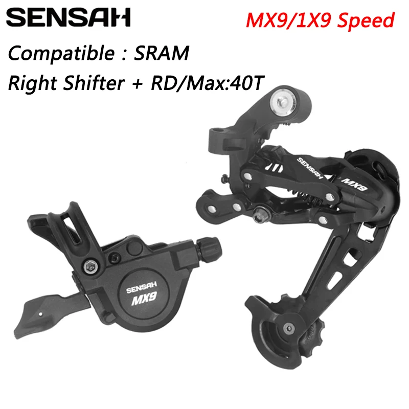 

Переключатели скоростей SENSAH MX9 1X 9, переключатели передач 9 s 9v, переключатели передач 9, совместимы с SRAM