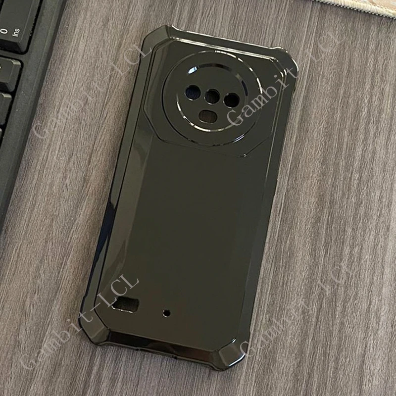 Durable Shockproof Silicone Phone Case with Back Ring Holder