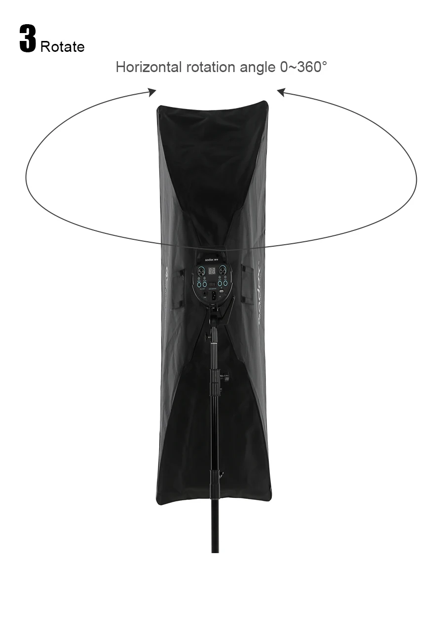 22x90cm 30x120cm 35x160cm Rectangle Strip Honeycomb Grid Softbox for Bowens Elin
