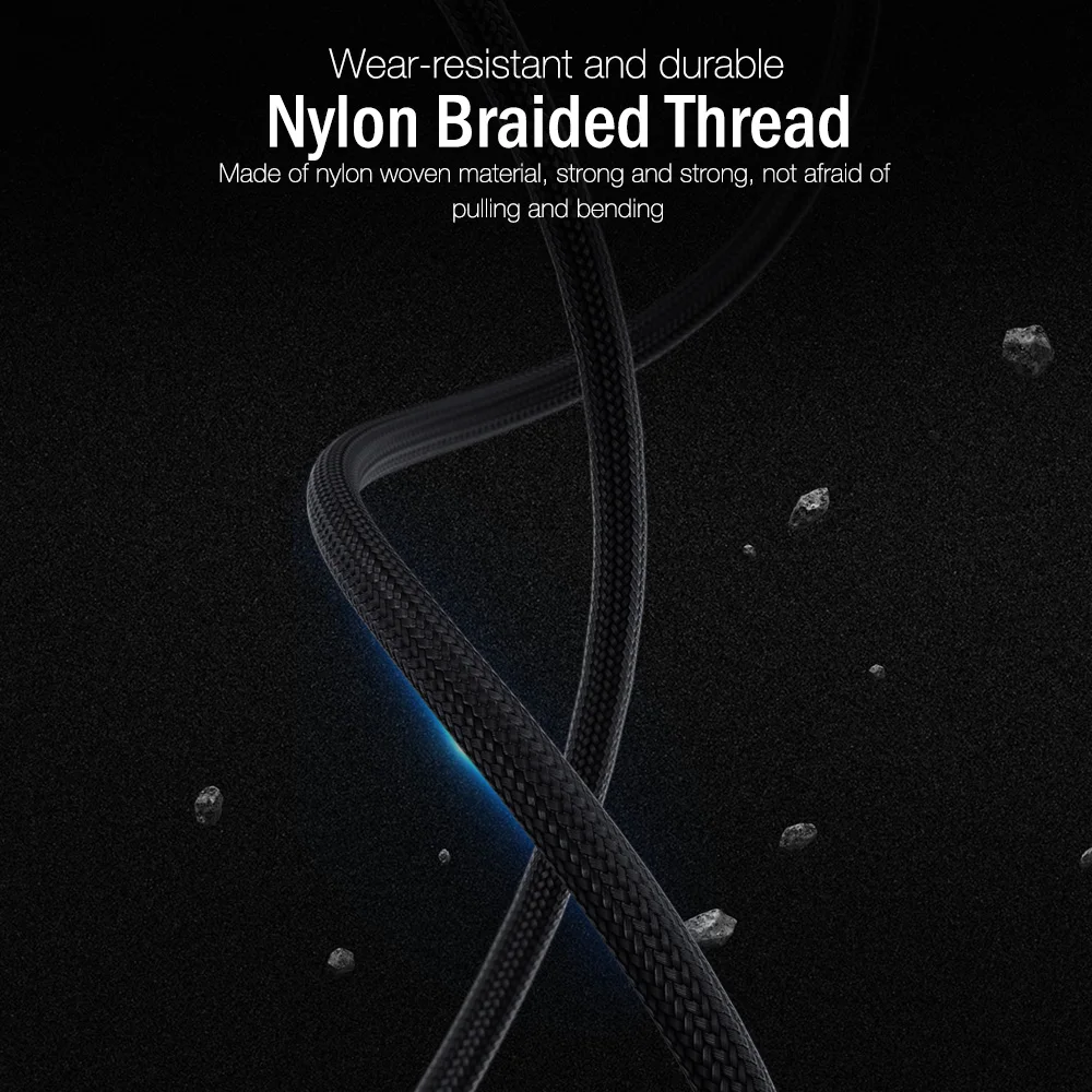 Premium USB Type C Fast Charging & Data Sync Braided Cable - Durable & Versatile Lengths