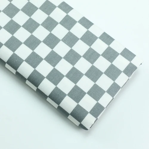 Large Cotton Twill Plaid Baby Patchwork Quilt Fabric in Vibrant Colors