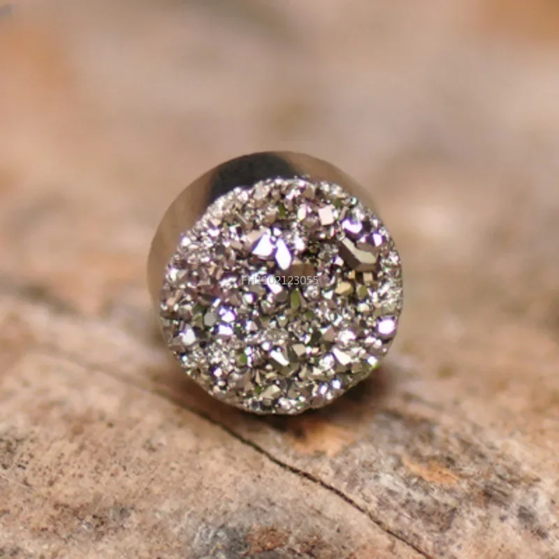 Stainless Steel Stud Earrings for Men Women Unisex Magnet Earrings Without Piercing Lymphvity Germanium Ear Clips