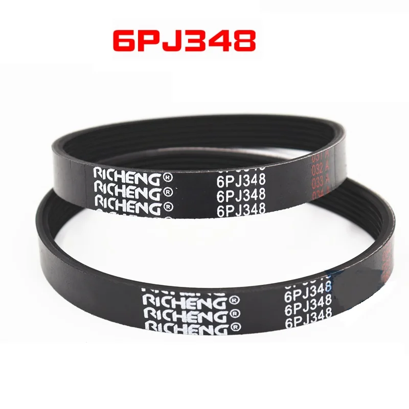 6PJ348 목공용 플래너 구동 벨트 고무 컨베이어 벨트