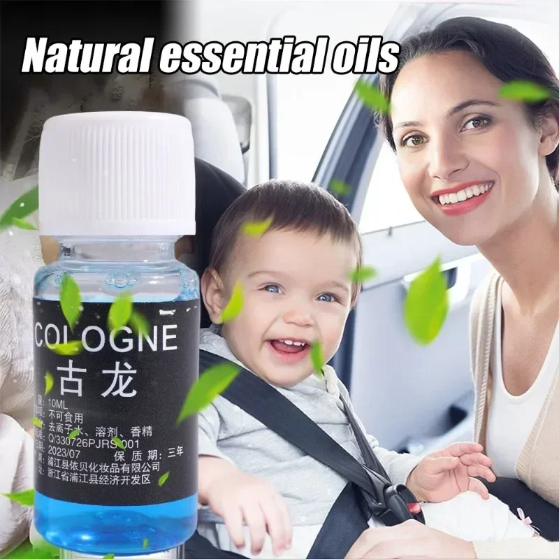 Essential Oil Diffuser 10ml Car Perfume Refill Plant Essential Oil Aroma Diffuser for Fragrance Rose Lemon Jasmine Tea Tree Aroma Diffuser Humidifier