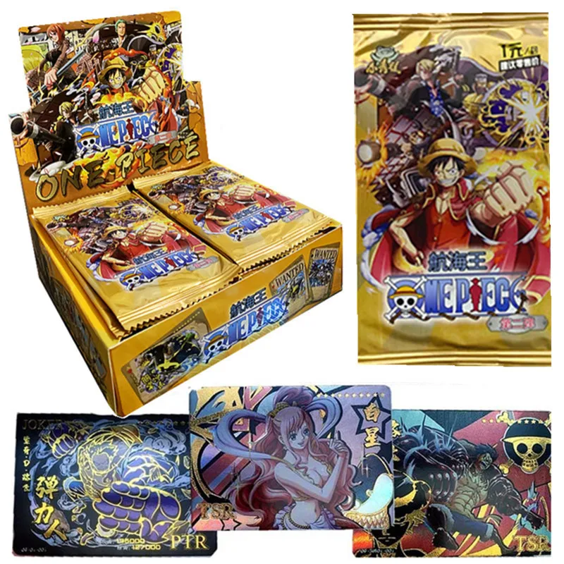 

Japanese Anime One Piece Card Luffy Card Nami Beauty Emperor Chopper HR Gold Card Anime Peripheral Game Toy Collection Card